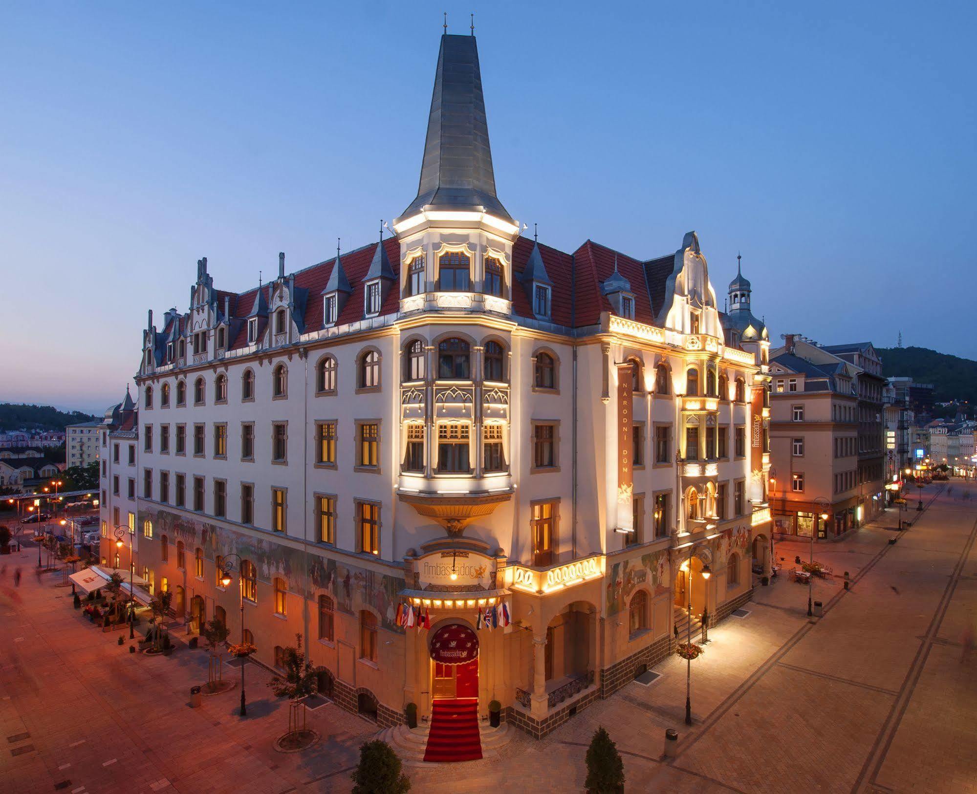 Grandhotel Ambassador Narodni Dum Karlovy Vary Ngoại thất bức ảnh
